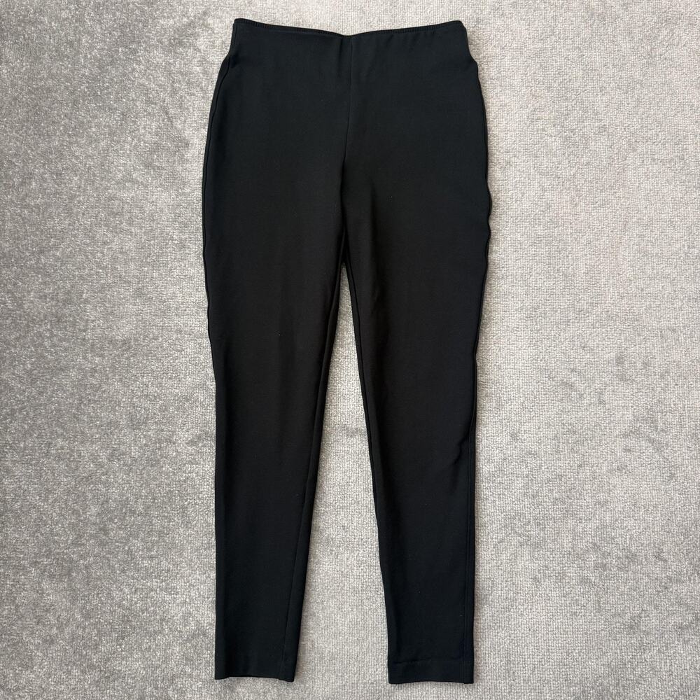 Banana Republic Leggings Womens Small Black Mid Rise Skinny Ankle Stretch Knit